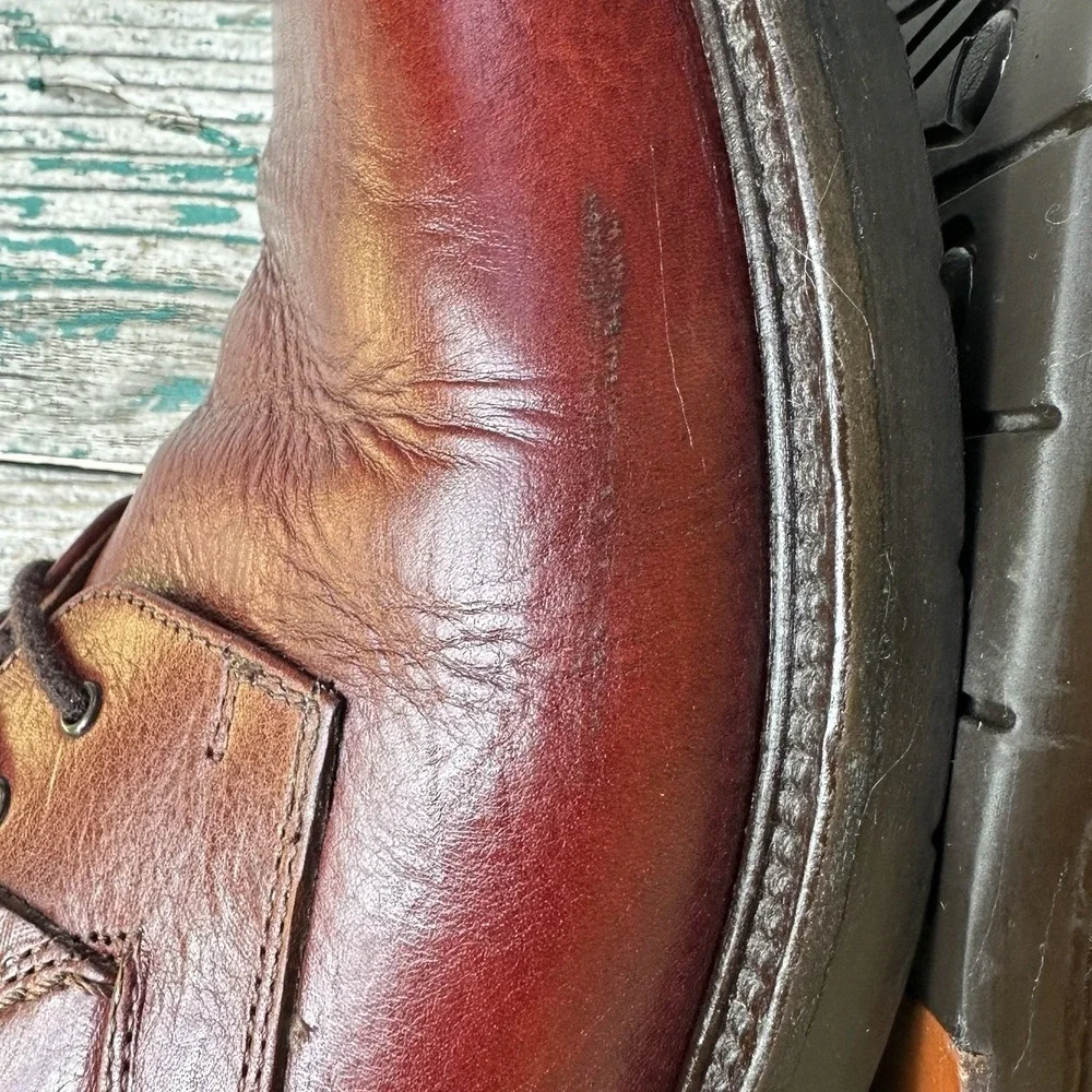 Johnston Murphy Passport Leather Shoes Men's Size 10M Brown Leather Dress Office